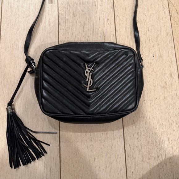 Yves Saint Laurent Black Crossbody Bag - Picture 2 of 3